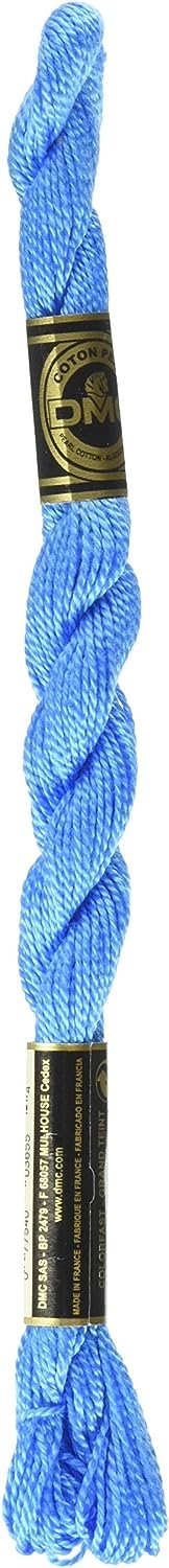 DMC 115 5-996 Pearl Cotton Thread, Medium Electric Blue, Size 5