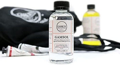 Gamblin Gamsol Oil Color, 16.9 Fl Oz (Pack of 1), Clear, 16