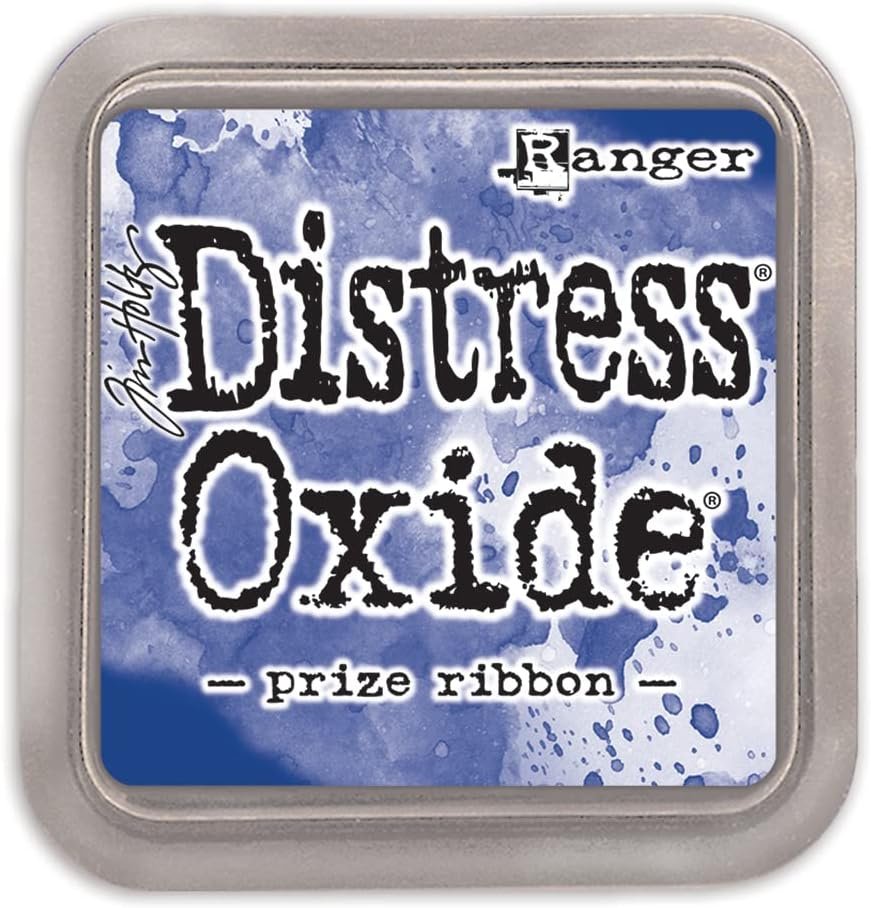 Tim Holtz - Ranger Distress OXIDES Ribb, Prize Ribbon Blue