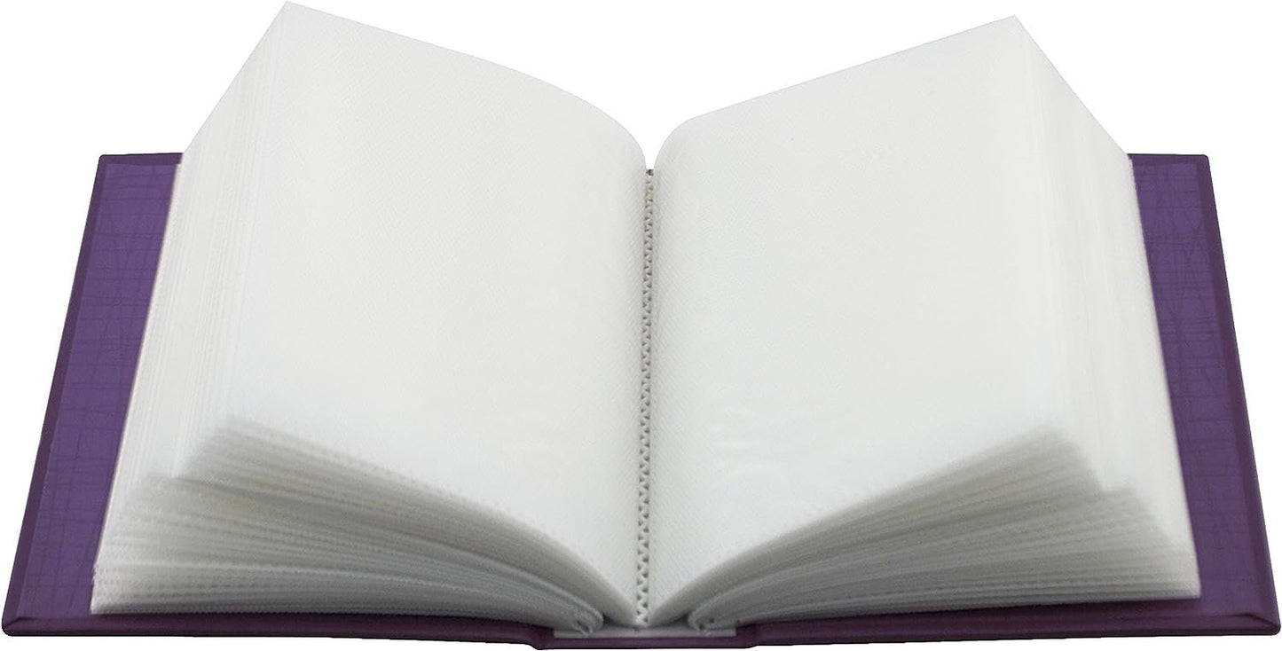 MCS Embossed Friends 100-Pocket 4x6 Photo Album, Teal