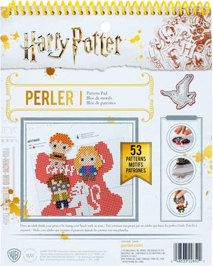 Perler Beads Harry Potter Instruction Pad, 53 Patterns, Multicolor