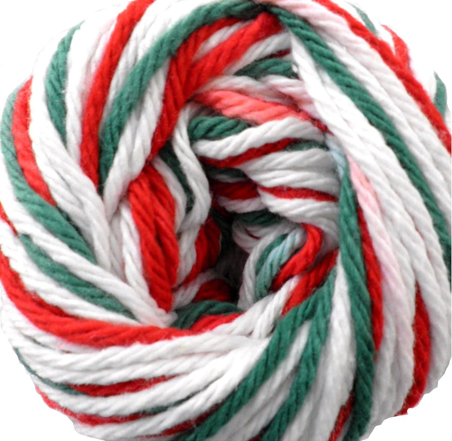 Sugar'N Cream Yarn - Ombres-Mistletoe