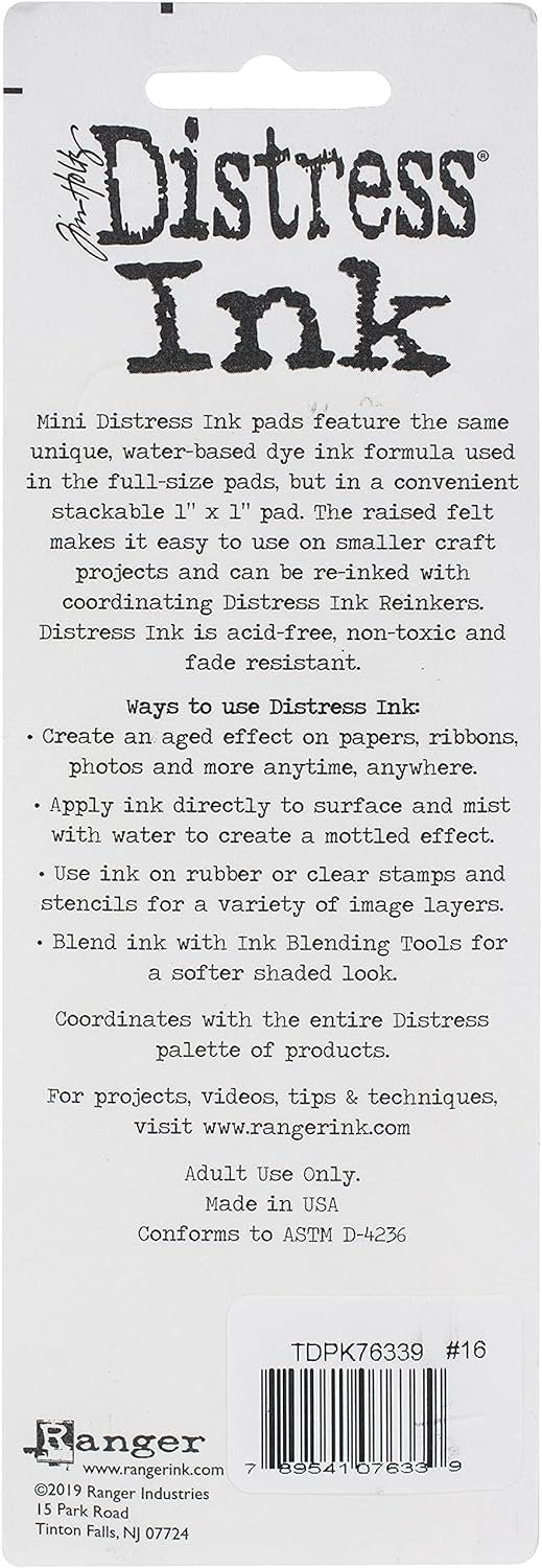 Tim Holtz - Ranger Distress Mini KIT 16, Various