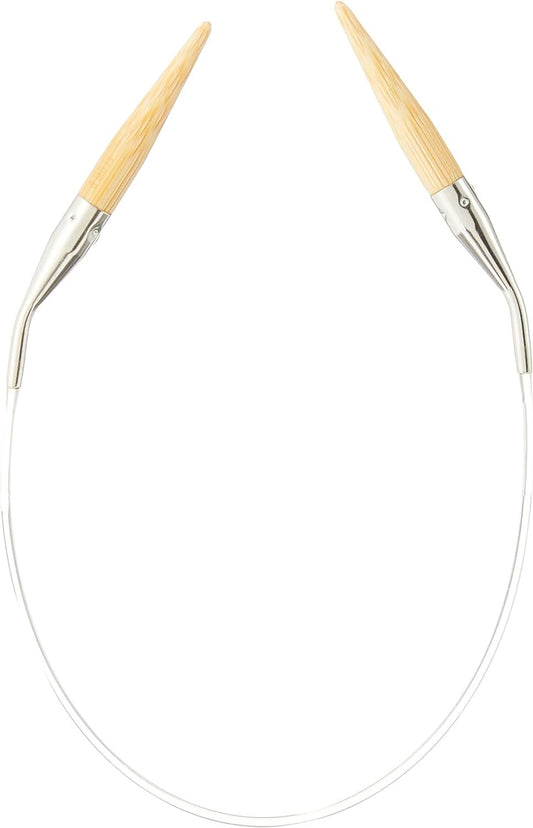 Bamboo Circular Knitting Needles "Takumi", 9-Inch Size 8 (3016/9-08)