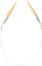 Bamboo Circular Knitting Needles "Takumi", 9-Inch Size 8 (3016/9-08)