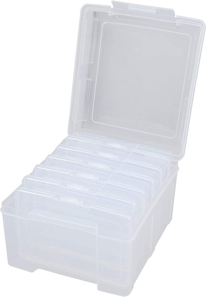Storage Studios Photo Keeper, 5.25"X8"X7.5" Clear