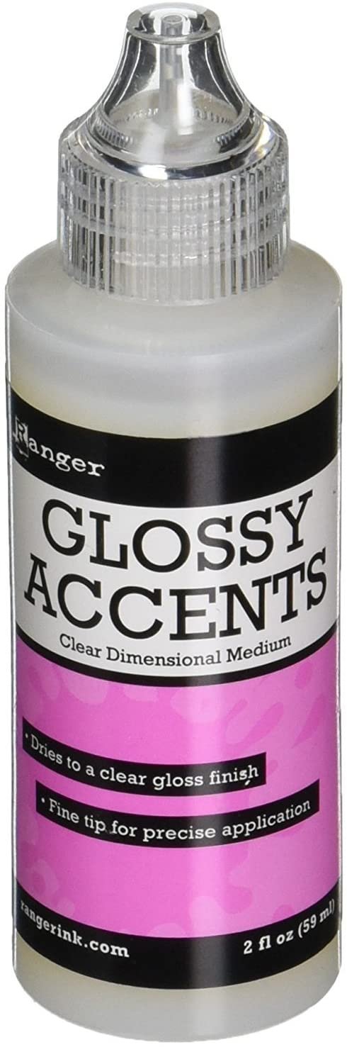 Glossy Accents 2-Ounce, 3 Pixiss 20 Milliliter Applicator and Refill Bottles and 1.5-Inch Funnel