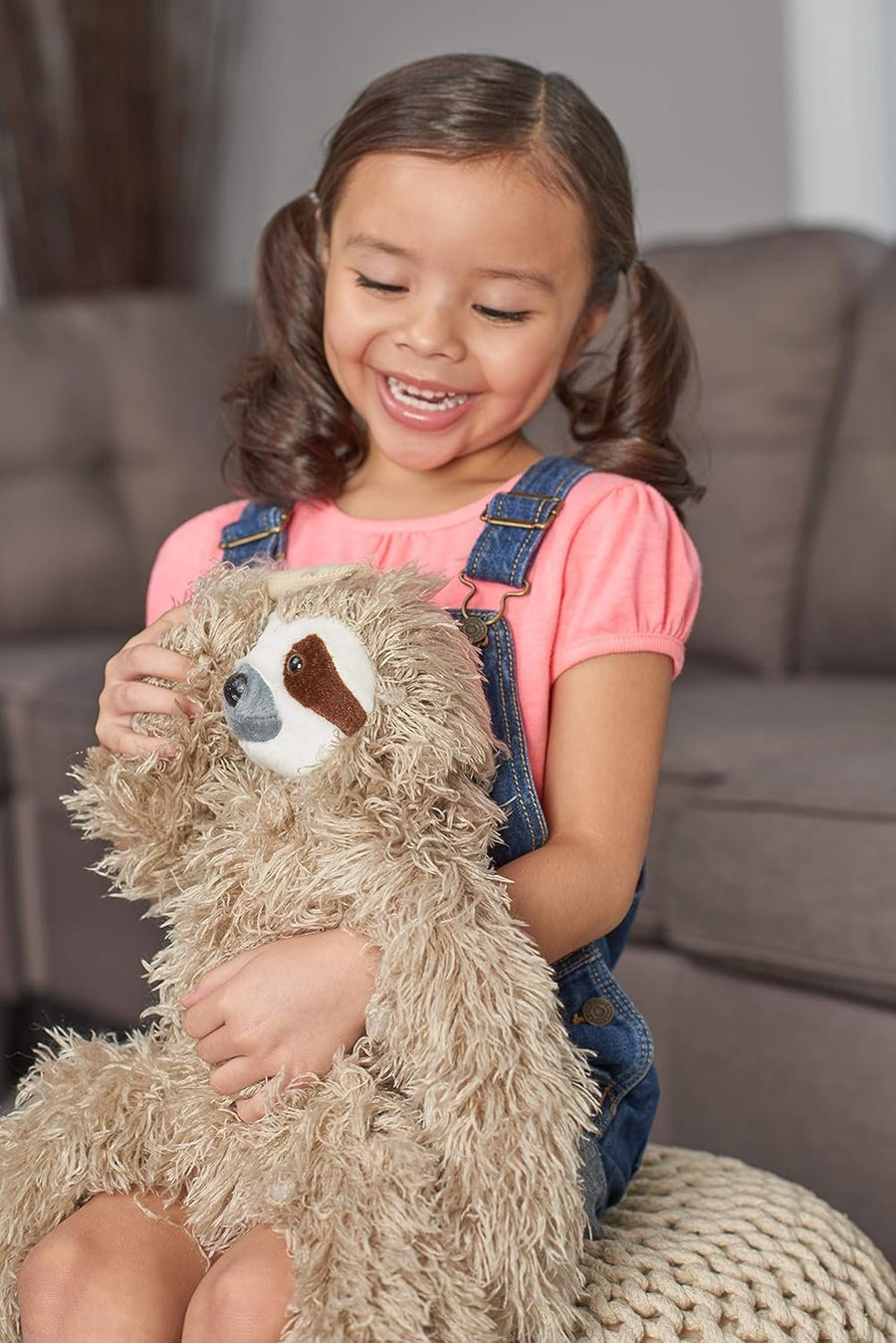 Wild Republic Cuddlekin Three Toed Sloth 12" Plush, Cuddlekins (12257)