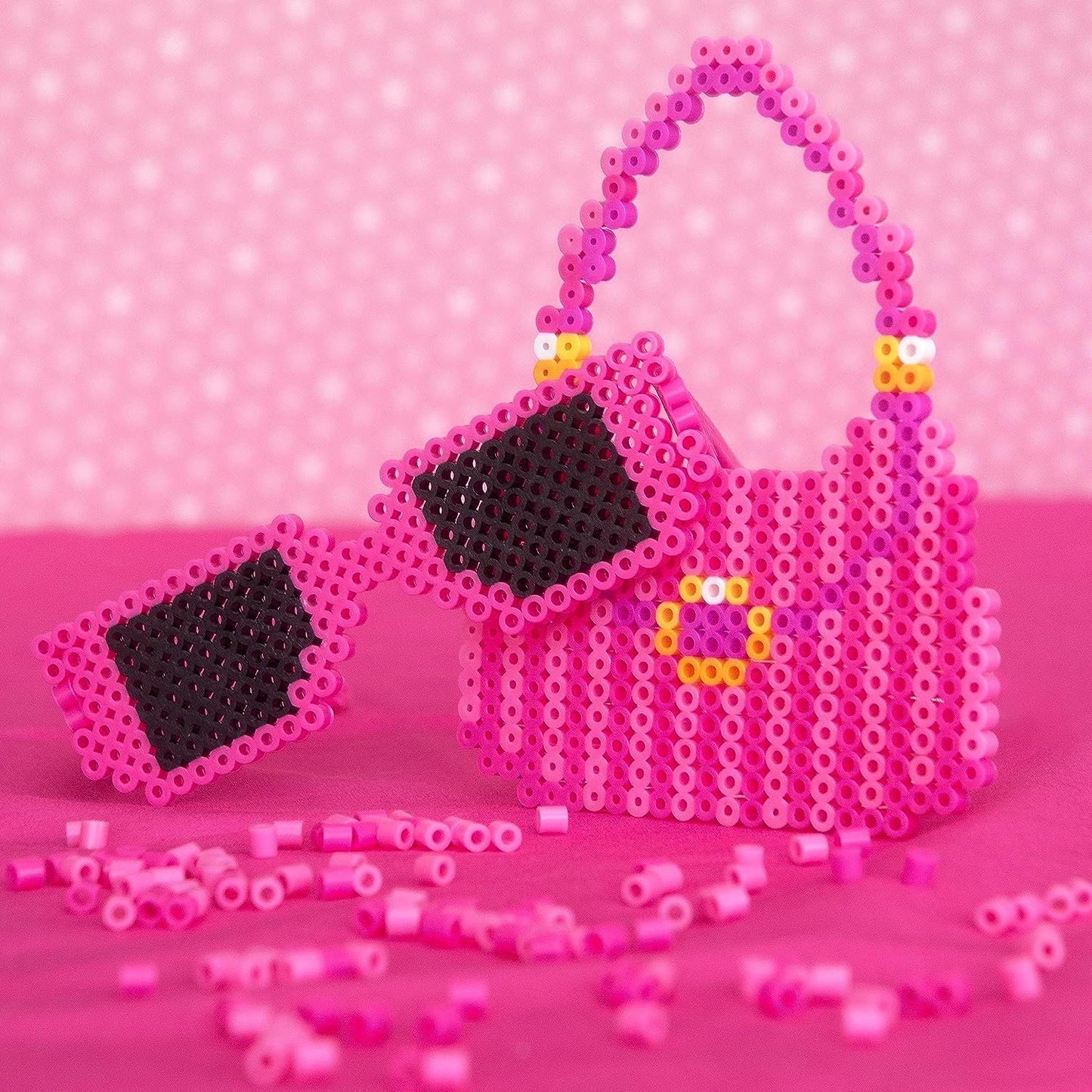 Perler Beads Funfusion: Large Clear Interlocking Pegboards, 2pcs