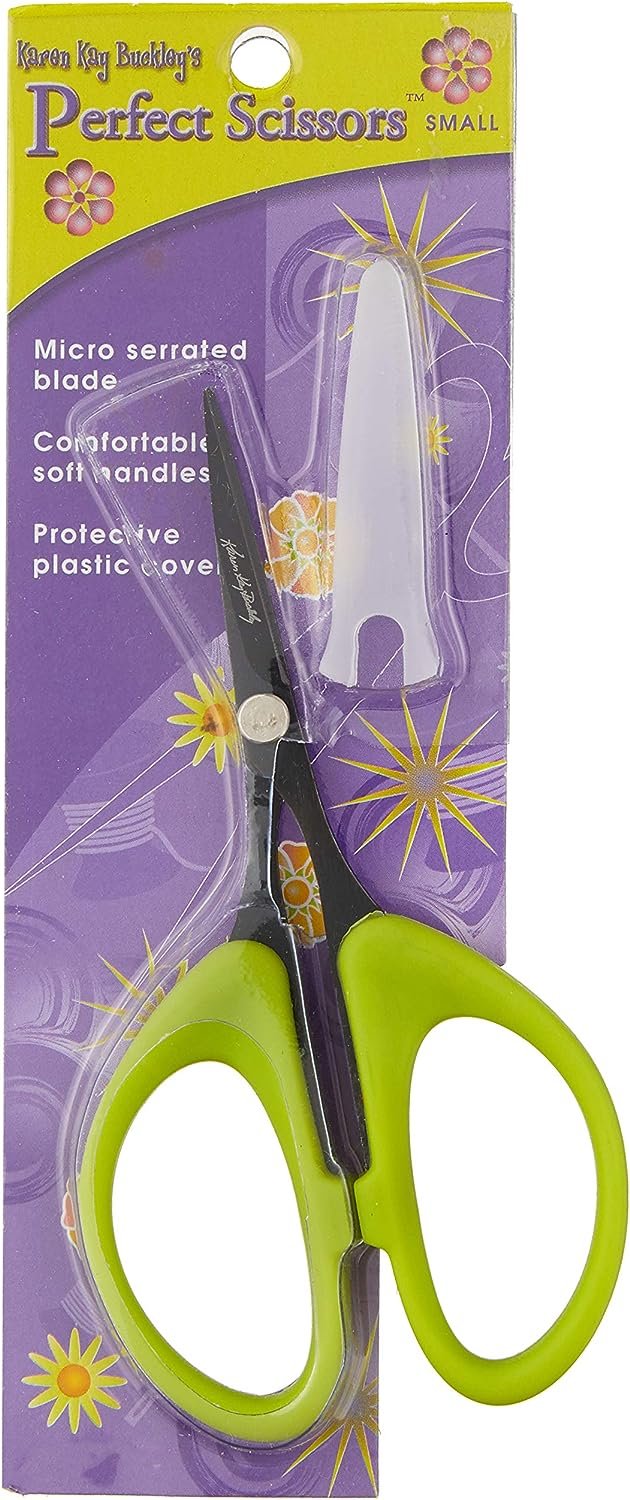 Karen Kay Buckley 4-Inch Perfect Scissors (51220) , Green