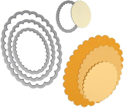 Sizzix Framelits Die Set 7/PK - Ovals