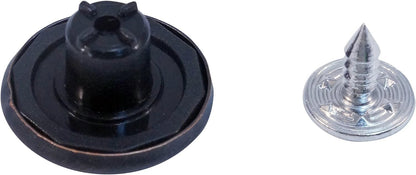 SINGER 00841 Jean Buttons Kit, 8 Sets with Tool Blue