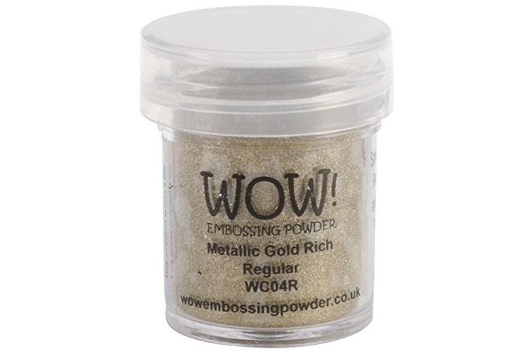 Wow Embossing Powder 15ml, Gold Rich