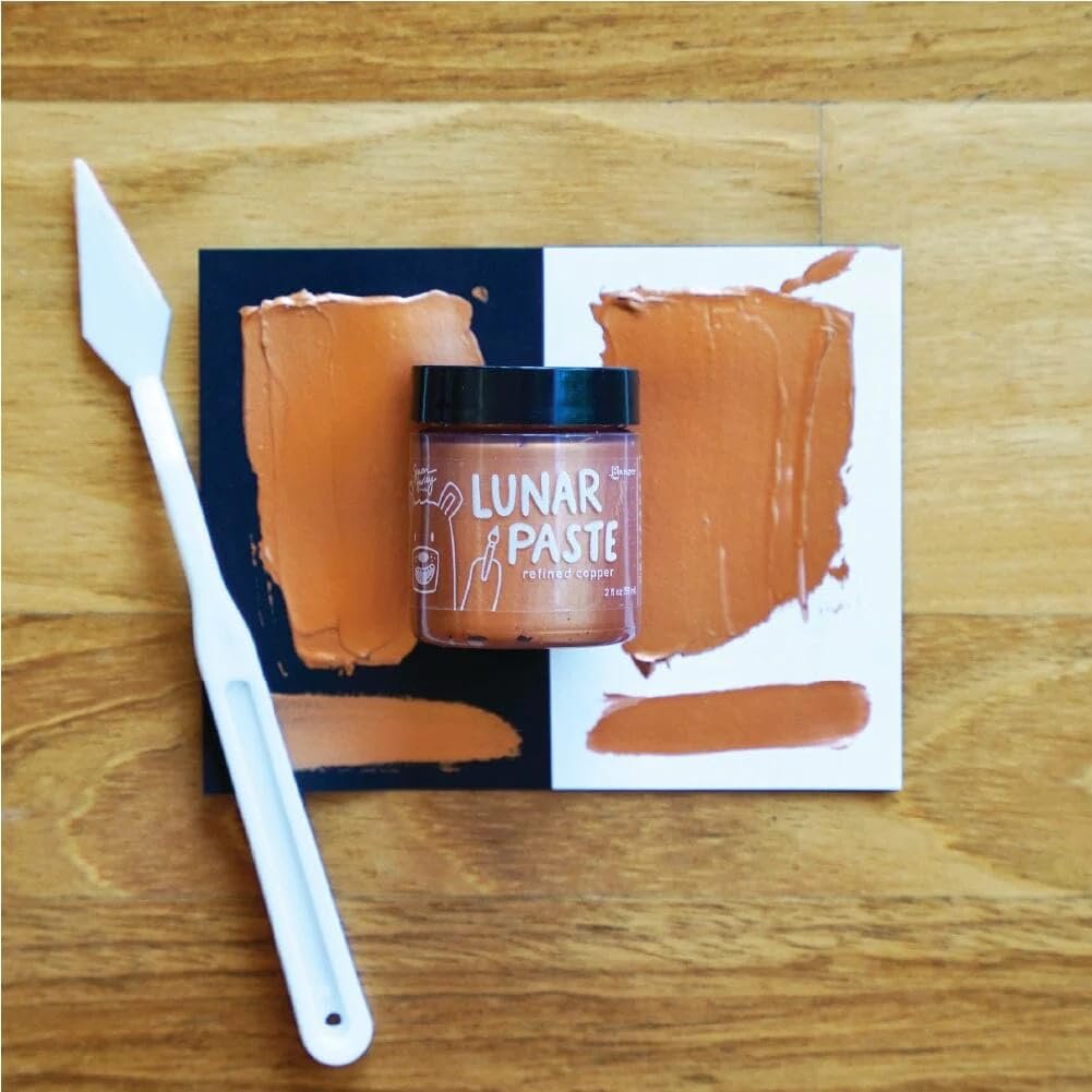 Simon Hurley Create. Metallic Lunar Paste Bundle -Gold Rush, Silver Lining and Refined Copper 2023 Release 2 oz Jars