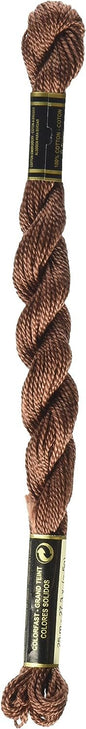 DMC 115 5-632 Pearl Cotton Thread, Ultra Very Dark Desert Sand, Size 5