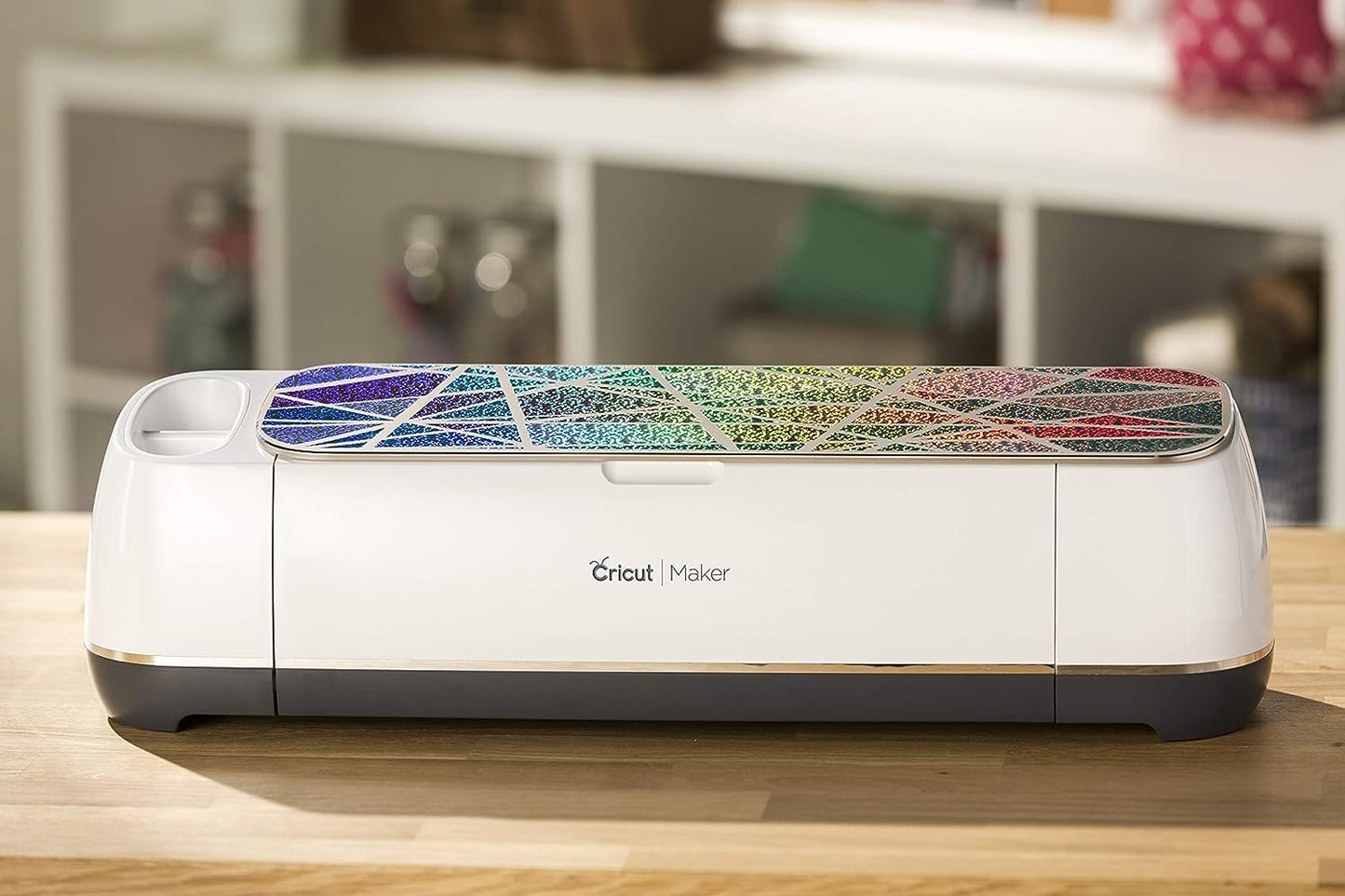 Cricut Blue Holographic Vinyl 12X48, 12" x 48"