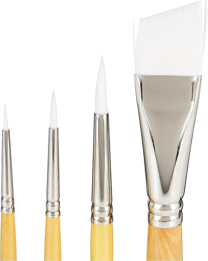 Princeton Snap Paintbrush Set, White