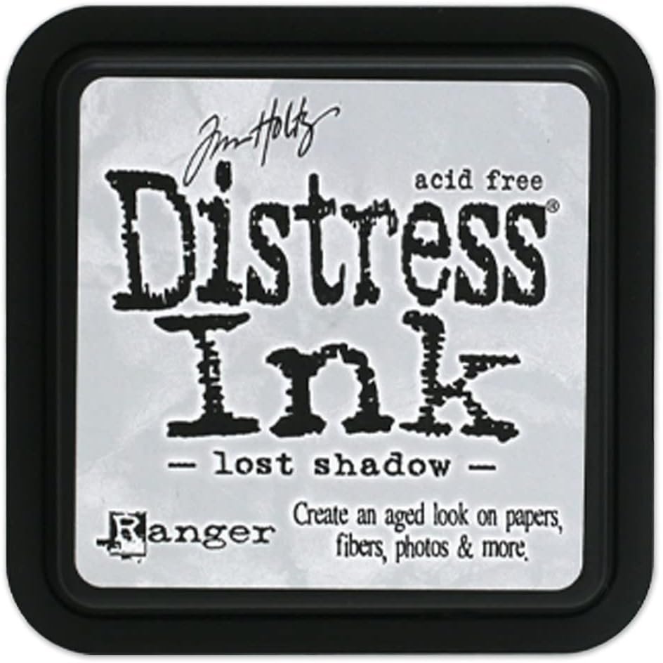 Lost Shadow -January 2023 Color - Ranger Ink- Tim Holtz - Full Distress Ink Kit - Bundle with Enamel Pin