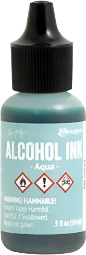 Tim Holtz Adirondack Aqua Alcohol Ink-Lights, 0.5oz, Multi-Colour