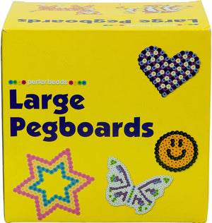 Perler Beads Large Fuse Bead Pegboards, 18pcs