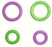 Clover Soft Stitch Ring Markers, Multicoloured, 5" Height, 2.6" Length, 0.2" Width