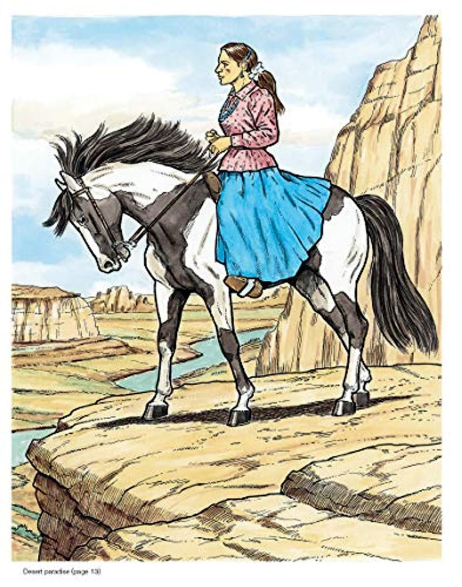 Wonderful World of Horses Coloring Book (Dover Animal Coloring Books)