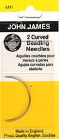Notions - In Network Curved Beading Needles-2/Pkg