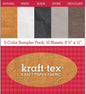C&T Publishing Fab PackAstd C&T Kraft Tex Paper Fabric Sampler Pack 0.5 Inches
