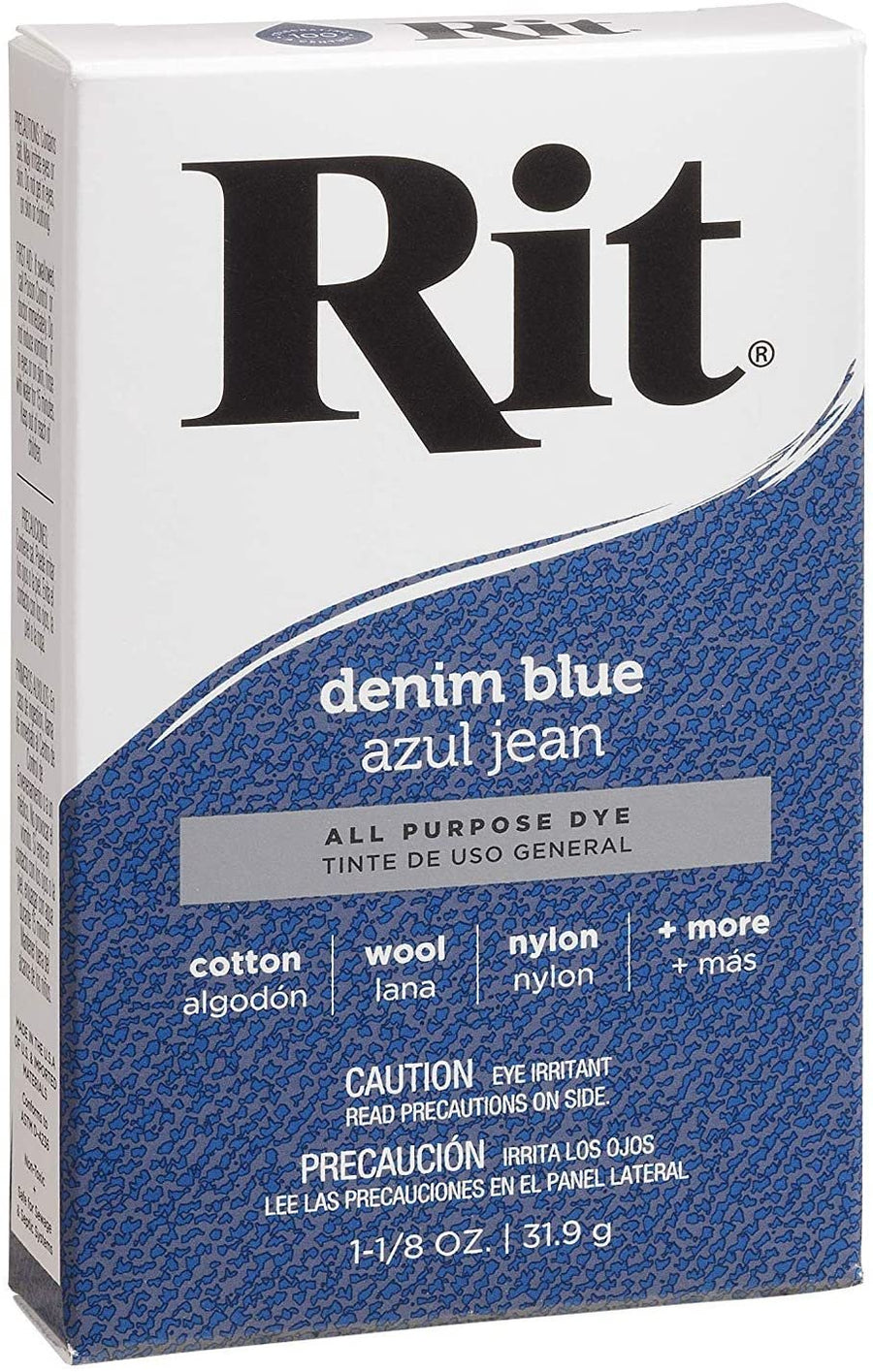 Rit, Denim Blue Purpose Powder Dye, 1-1/8 oz