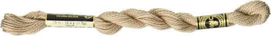 DMC 115 3-842 Pearl Cotton Thread, Light Beige Brown