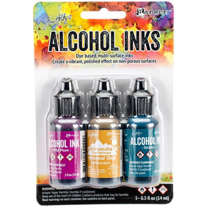 Tim Holtz Alcohol Ink .5oz 3/pkg (20 Sets)