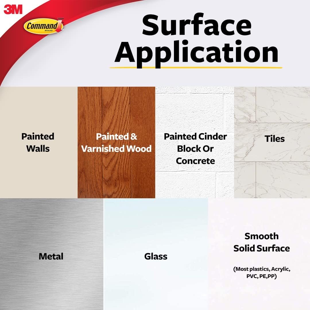 Command 17026CLR-ES Decorating Clips, Clear, 20-Clips