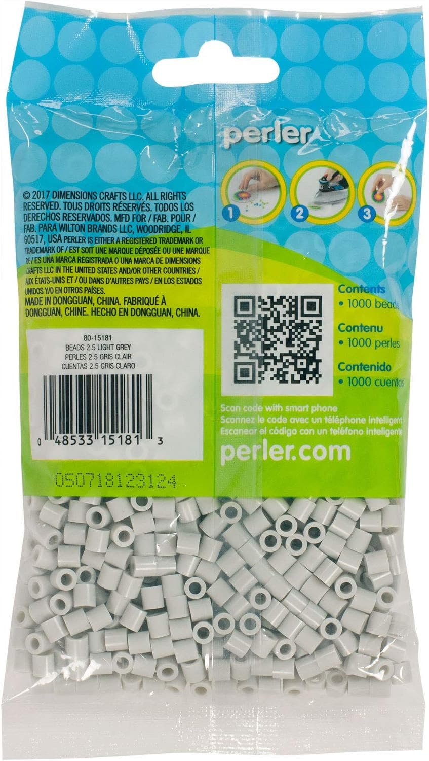 Perler Beads Fuse Beads for Crafts, 1000pcs, Lavender Purple