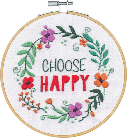 CHOOSE HPY-EMBROIDERY HOOP KIT