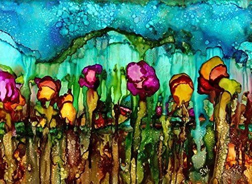 Adirondack Alcohol Ink Bundle Ink Set (Wildflowers + Dockside)