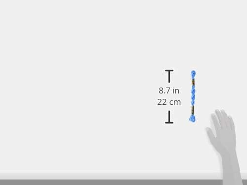 DMC Pearl Cotton Skein Size 3 16.4yd, Medium Electric Blue