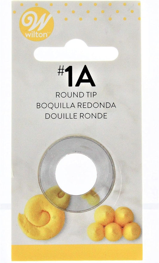 Wilton Decorating Tip-1A Round Carded, Package May Vary