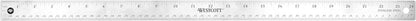 Westcott Stainless Steel Office Ruler With Non Slip Cork Base, 24"