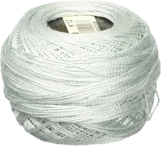 DMC 116 12-928 Pearl Cotton Thread Balls, Very Light Gray, Size 12