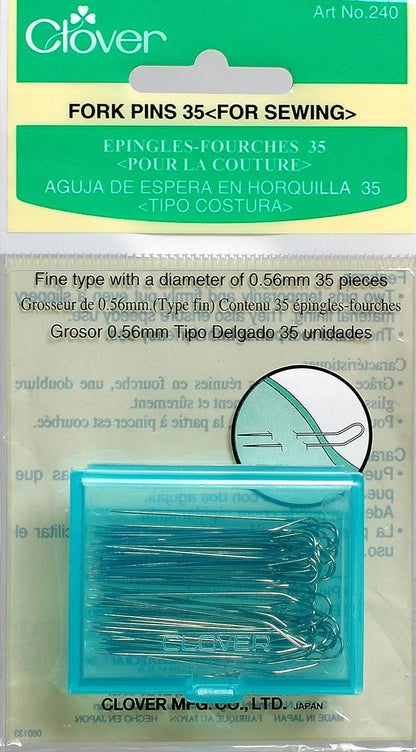 CLOVER 240 Fork Pins, 35 Per Pack