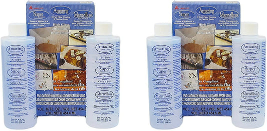 2-PACK - Alumilite Amazing Clear Cast 16 oz each
