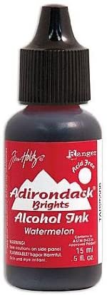 Ranger Adirondack Alcohol Inks watermelon brights [PACK OF 6 ]