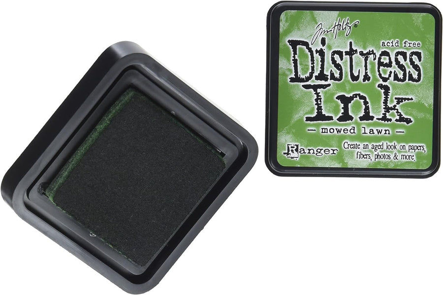 Ranger TIM35008 Tim Holtz Distressed Ink Pad, Mowed Lawn Green, by The Yard