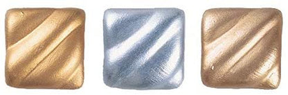 Amaco Rub 'N Buff Wax Metallic Finish, 3 Color Assortment (Gold Leaf, Antique Gold, Silver Leaf)
