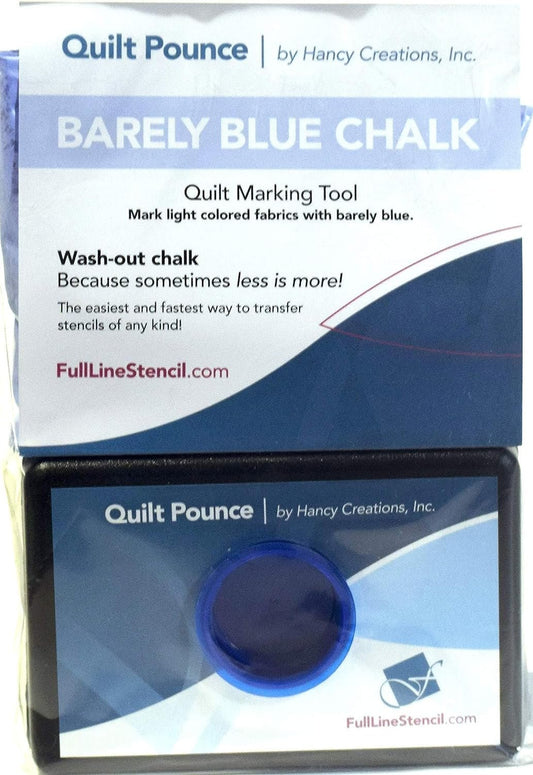 Hancy 2-Ounce Ultimate Quilt Pounce Pad with Chalk Powder, Blue