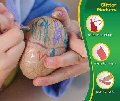 Crayola Glitter Markers 6ct