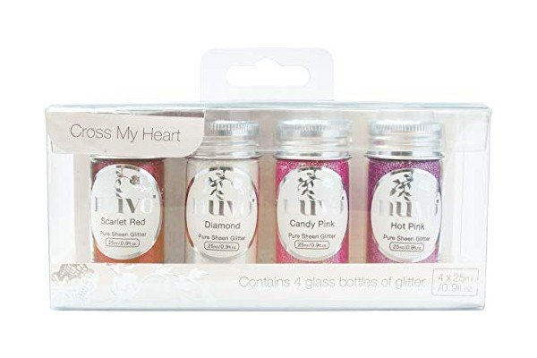 Tonic Studios Cross My Heart Nuvo Pure Sheen Glitter, Multicolor