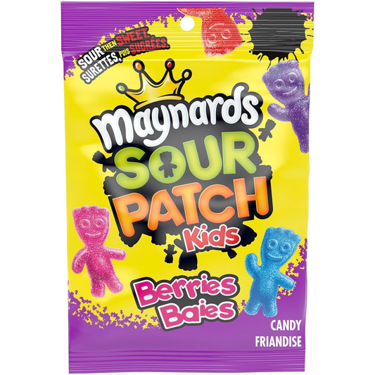 Maynards Sour Patch Kids, Berries, Candy, 185g/6.5 oz., {Imported from Canada}