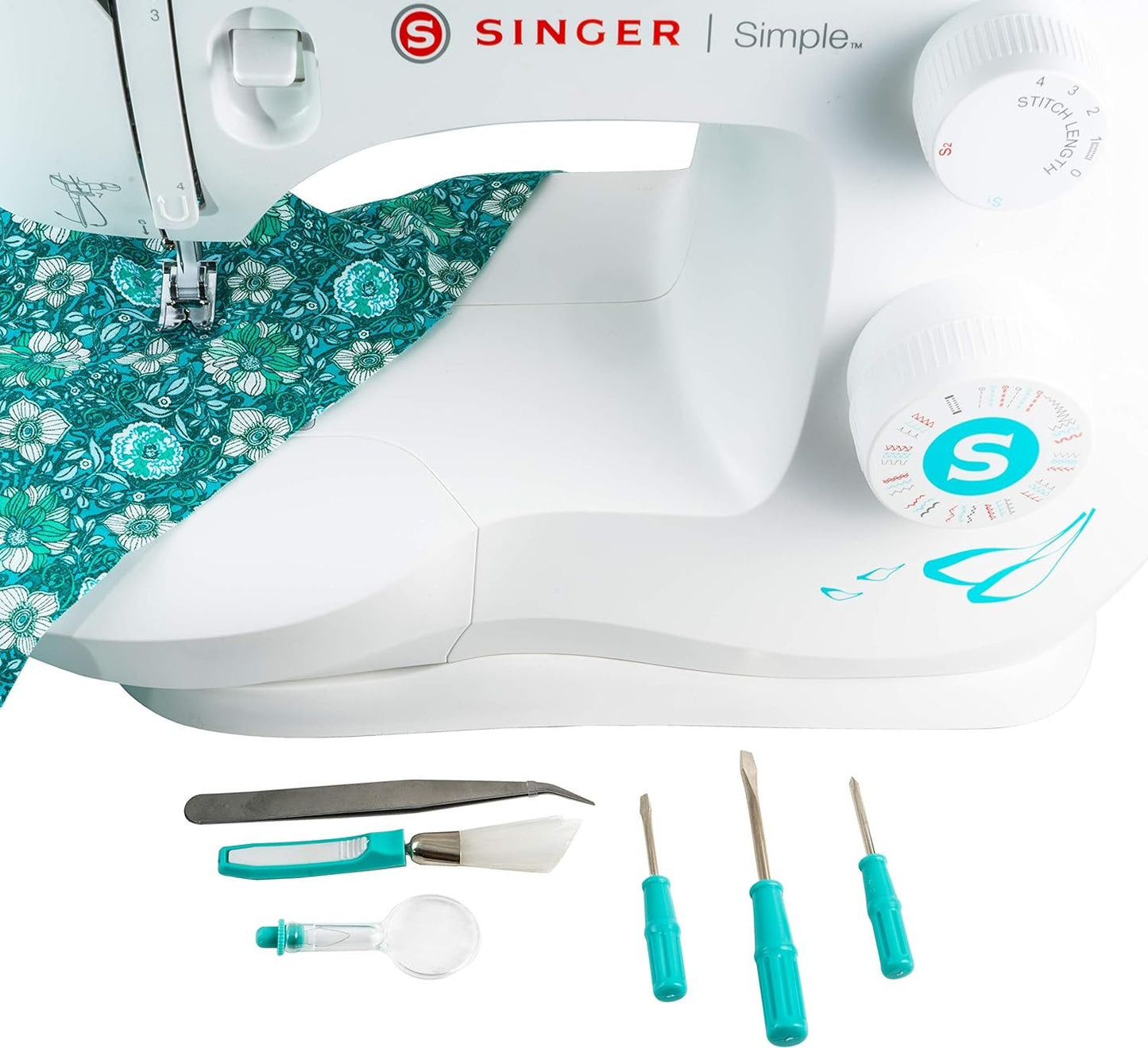 Singer - Start 1234 Machine Essentials Sewing Kit - 43 Pieces