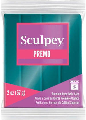 Sculpey Premo Polymer Oven-Bake Clay, Frost White Glitter, Non Toxic, 2 oz. bar, Great for jewelry making, holiday, DIY, mixed media and more. Premium clay great for clayers and artists.